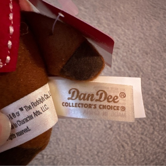 🧣DanDee Rudolph the Red-Nosed Reindeer Plush Christmas Ornament NWT! - Picture 6 of 6